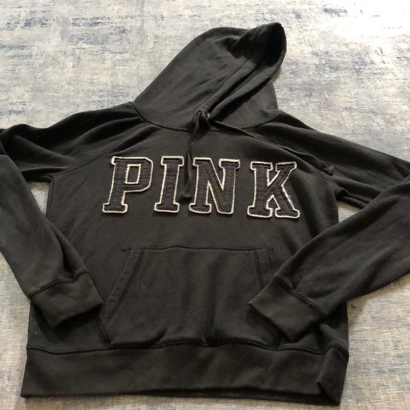 PINK Victoria's Secret Tops - Pink medium hoodie